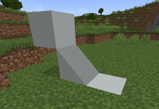 flat ao sloped block with enhanced